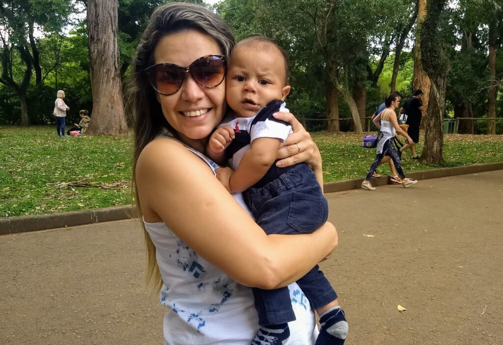 Primeira vez do pequeno no Ibirapuera